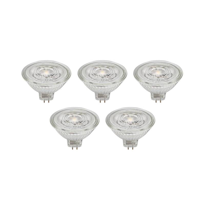 Prios LED-Reflektor GU5,3 4,3W 345lm 36° klar 830 5er-Set von PRIOS