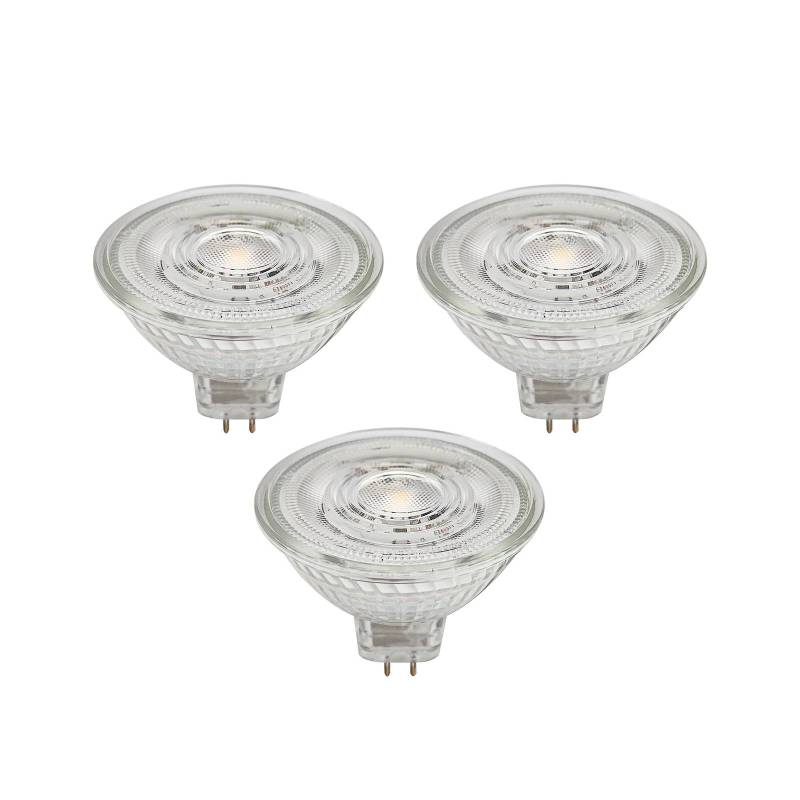 Prios LED-Reflektor GU5,3 4,9W 500lm 36° klar 830 3er-Set von PRIOS