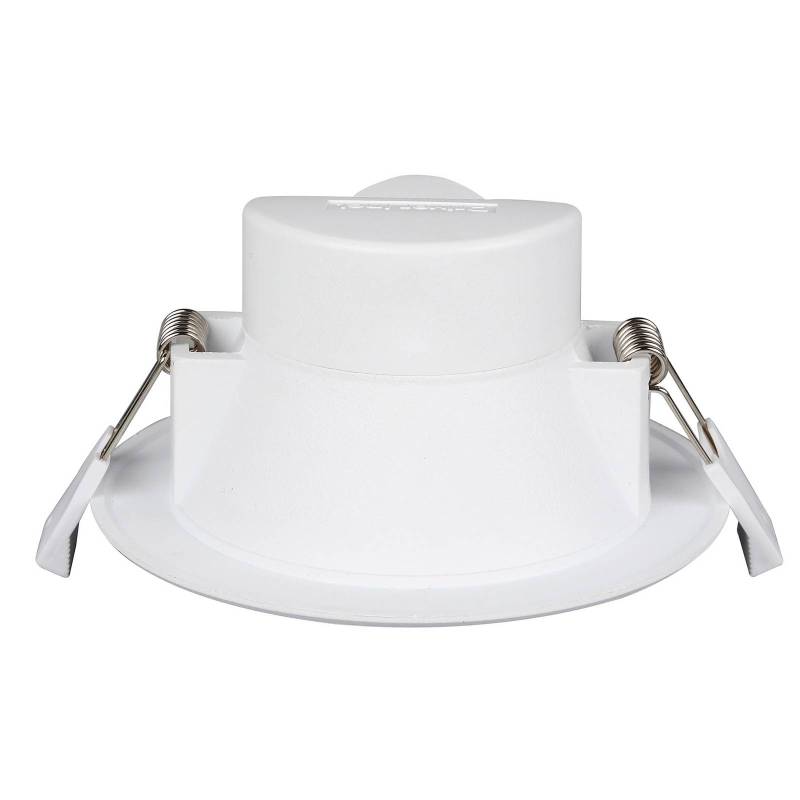 Prios LED-Einbaulampe Rida, 3er-Set, weiß, 10 cm, CCT, IP44 von PRIOS