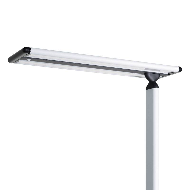 Prios Zyair LED-Büro-Stehleuchte, silber 59,7 cm von PRIOS