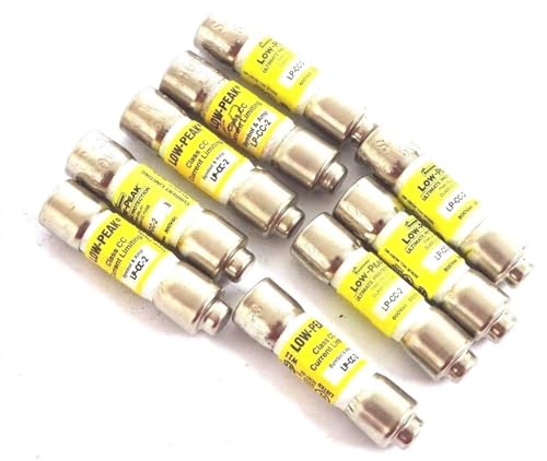 1 Stück Sicherung LP-CC-1-2-3-4-5-6-7-10-12-15-20-25-30 600VAC 10X38mm(LP-CC-3 3A) von PRNDKYQZ
