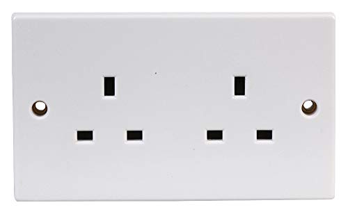 Pro Elec 9142 Steckdose, ungeschaltet, 2-fach Pro Elec 9142 Steckdose, ungeschaltet, 2-fach von PRO-ELEC