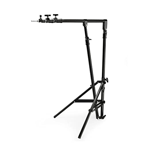 PROAIM Teleskopständer mit 5/8" Halterung für Deckenleuchte & Zubehör. 8' Auslegerarm, 8' Ständer, Nivellierbeine. Nutzlast bis zu 9kg/20lb (P-BMLS-01) von PROAIM