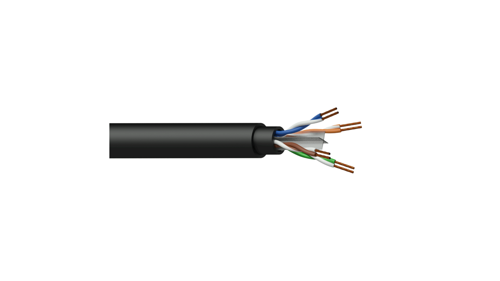 PROCAB BCT60U/1 Netzwerkkabel CAT6 100m - U/UTP - 0.22 mm² Litzenleiter - HighFlex™ von PROCAB