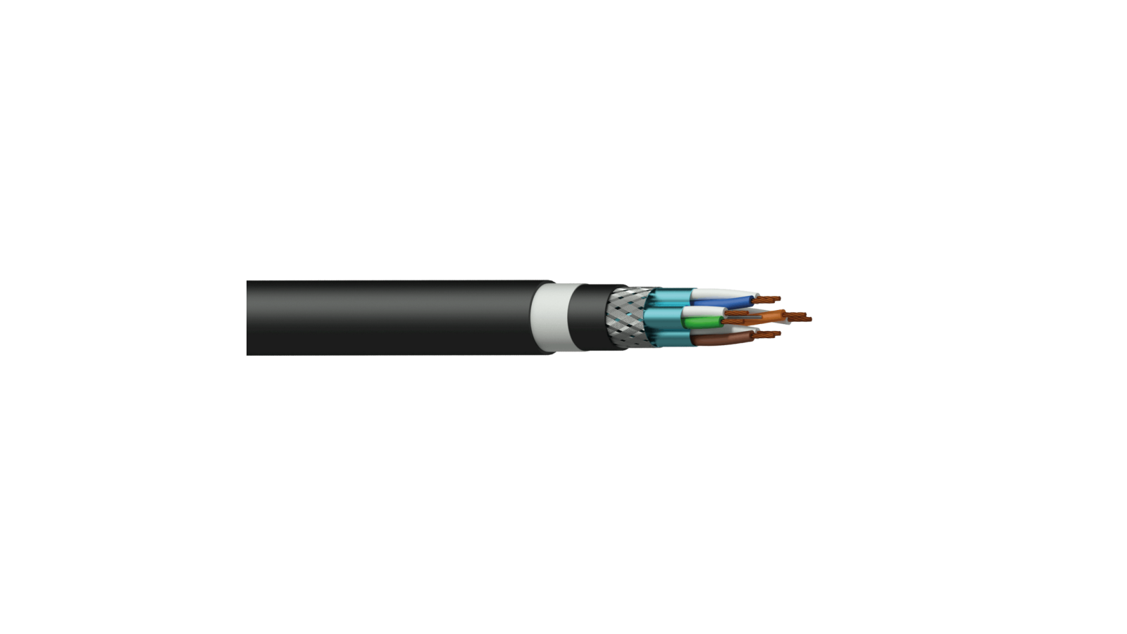 PROCAB BCT65S/3 Netzwerkkabel CAT6A 300m - S/FTP - 0.22 mm² Massivleiter - HighFlex™ von PROCAB