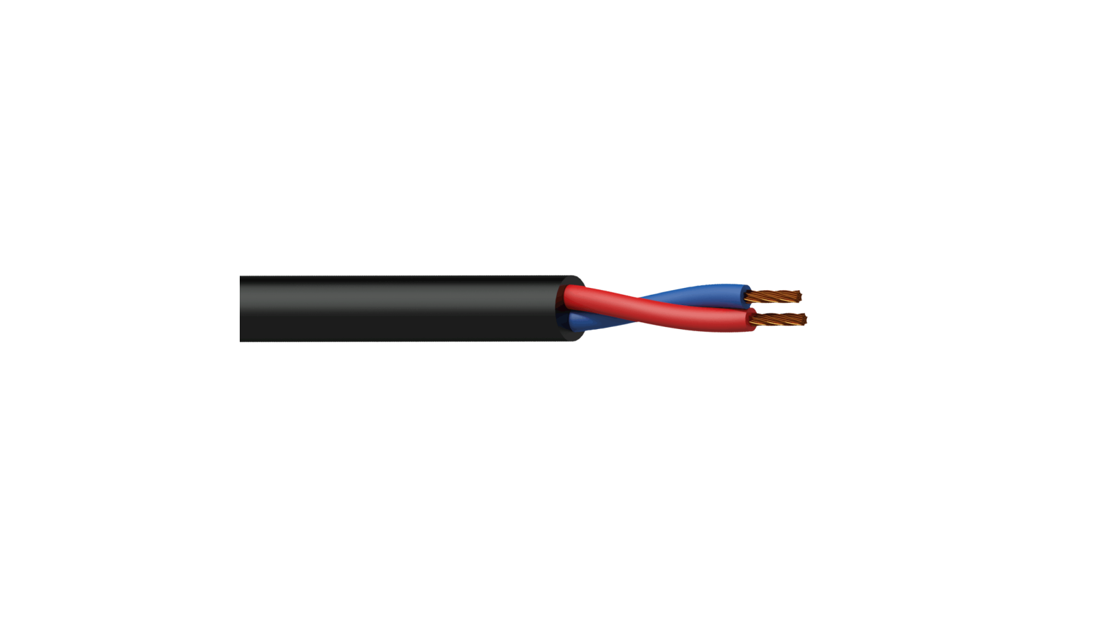 PROCAB BLS207/3 Lautsprecherkabel 300m - zweiadrig mit Außenmantel - 18 AWG (0.75 mm²) von PROCAB