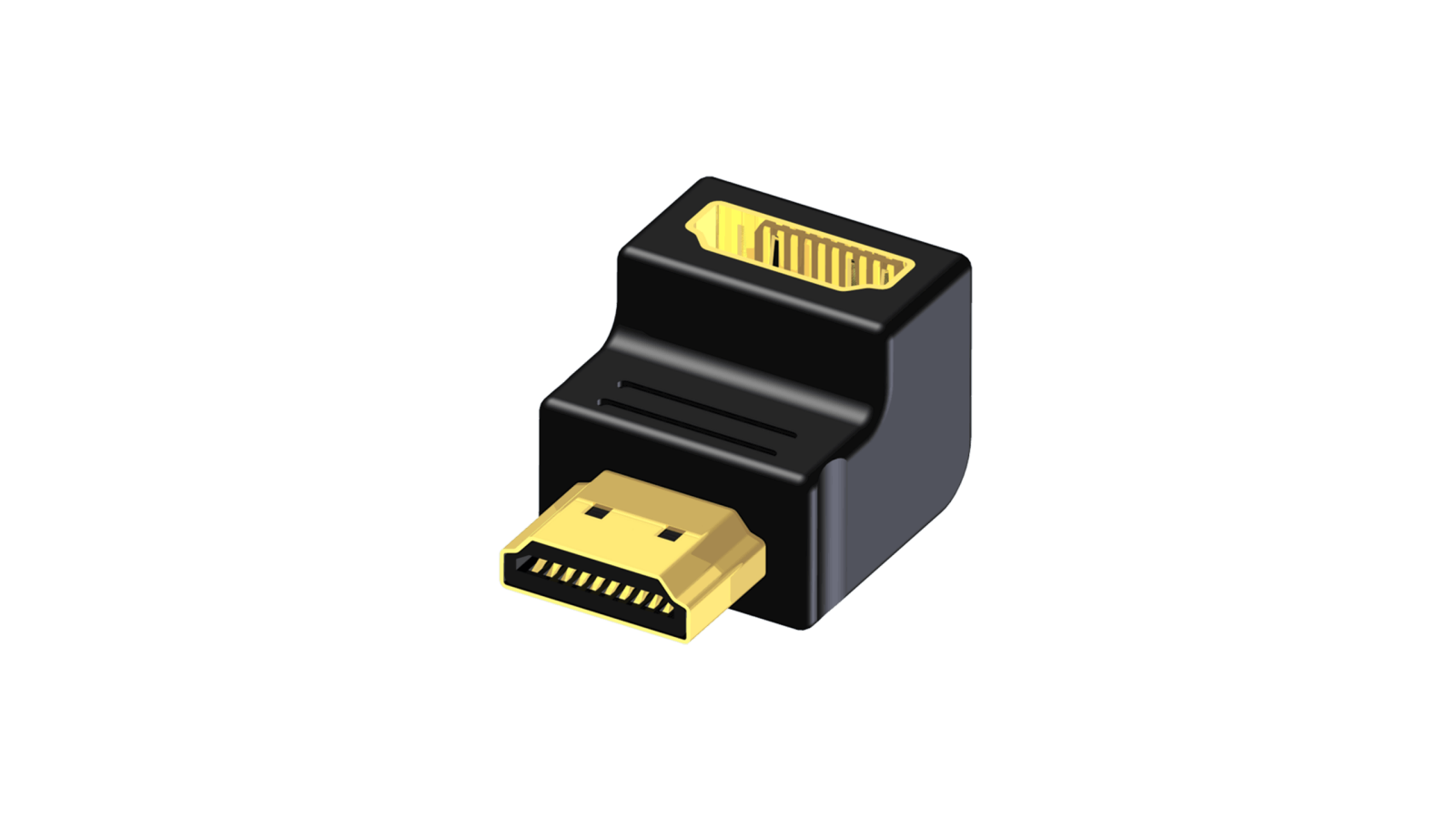 PROCAB BSP460 Video-Adapter - HDMI-f auf HDMI-m, 90° abgewinkelt PROCAB BSP460 Video-Adapter - HDMI-f auf HDMI-m, 90° abgewinkelt von PROCAB