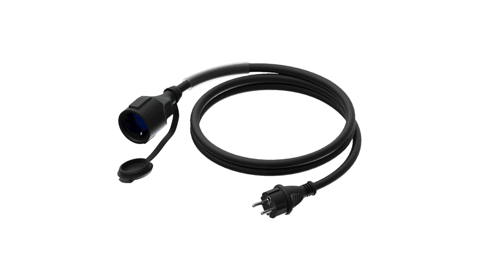 PROCAB CAB465/5-G Stromkabel 5m - Schuko-Stecker auf Schuko-Kupplung - Neopren-Mantel - 3 x 2.5 mm² PROCAB CAB465/5-G Stromkabel 5m - Schuko-Stecker auf Schuko-Kupplung - Neopren-Mantel - 3 x 2.5 mm² von PROCAB