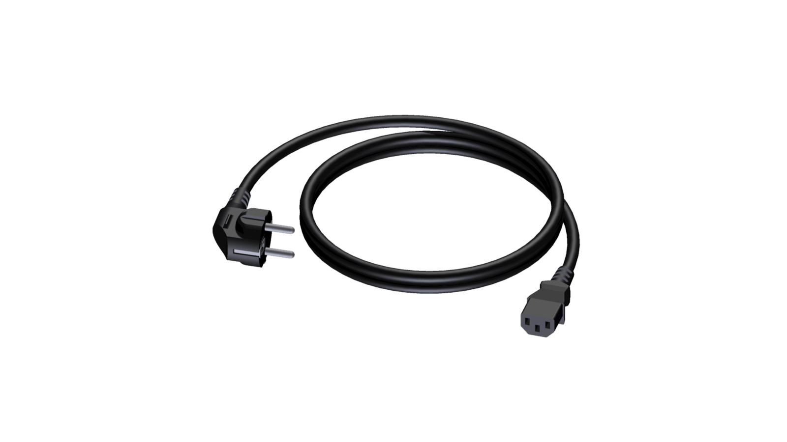 PROCAB CAB490/10 Stromkabel 10m - Schuko-Stecker auf Euro-Buchse - PVC-Mantel - 3 x 1.5 mm² PROCAB CAB490/10 Stromkabel 10m - Schuko-Stecker auf Euro-Buchse - PVC-Mantel - 3 x 1.5 mm² von PROCAB