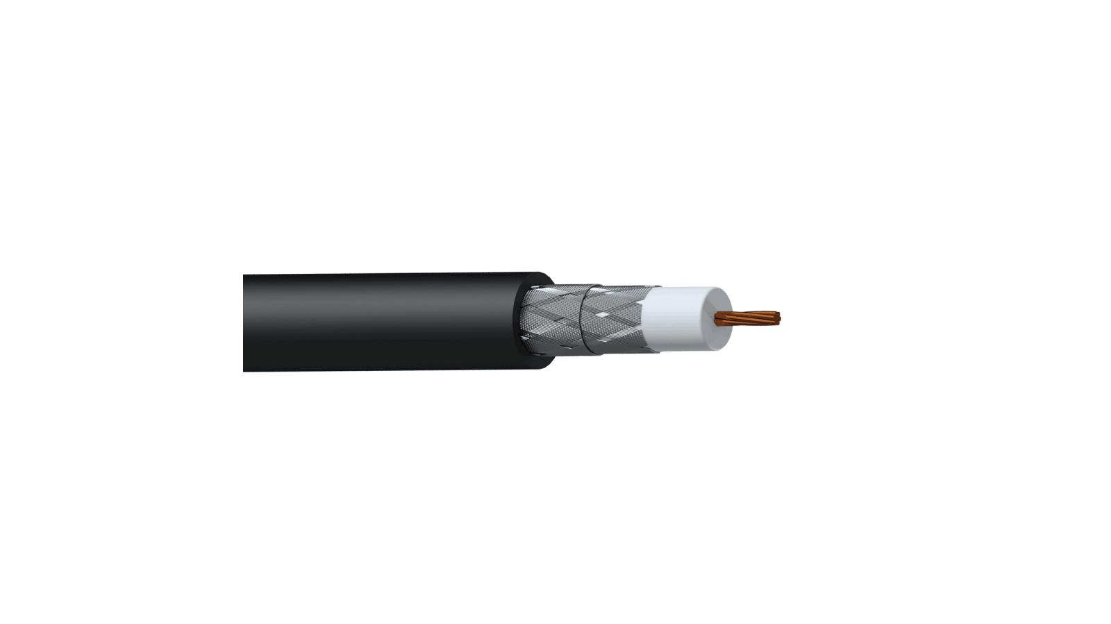 PROCAB PCX160/1 Koaxiales Videokabel 100m - RG6/U - flexibel 0.65 mm² - 19 AWG - HighFlex™ von PROCAB