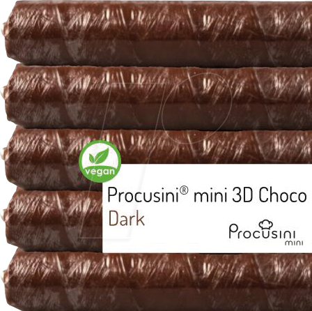 PROCUSINI 10250M - Procusini mini 3D Choco Dark (vegan) von PROCUSINI