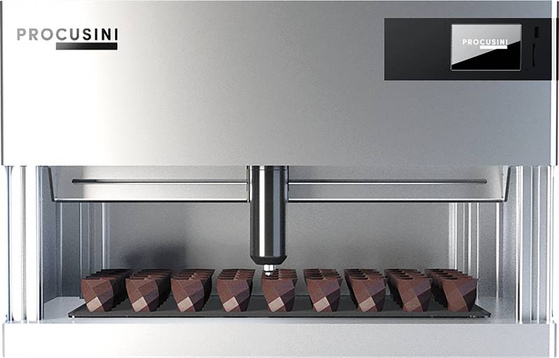 PROCUSINI 23PPS - 3D-Schokodrucker, Single, Premium von PROCUSINI