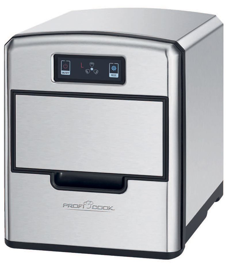 PROFI COOK Eiswürfelbereiter PC-EWB 1187, silber von PROFI COOK