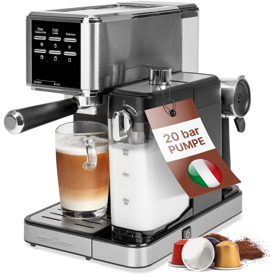 PROFI COOK Espresso-Kaffeemaschine PC-ES-KA 1266 von PROFI COOK