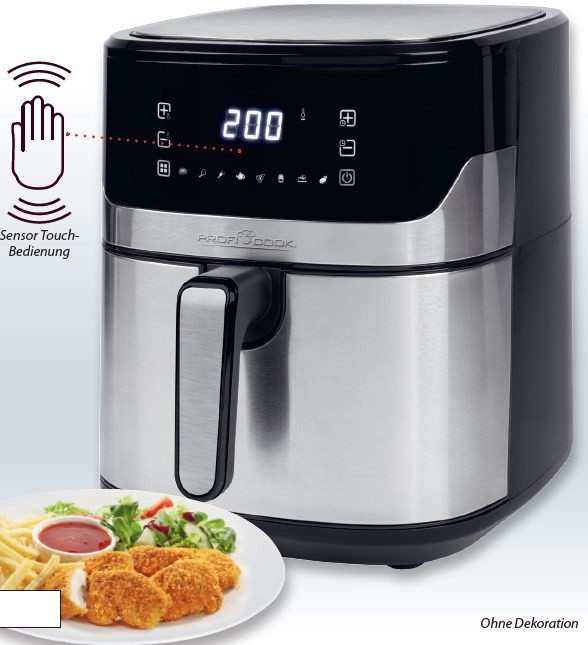 PROFI COOK Heißluft-Fritteuse PC-FR 1294 H inox 501294 PROFI COOK Heißluft-Fritteuse PC-FR 1294 H inox 501294 von PROFI COOK