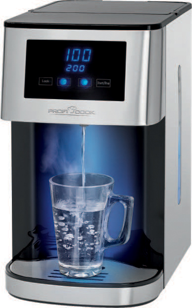 PROFI COOK Heißwasserspender PC-HWS 1145, Edelstahl/schwarz PROFI COOK Heißwasserspender PC-HWS 1145, Edelstahl/schwarz von PROFI COOK