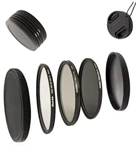 Digital Slim Filter Komplettset Pro für 62mm Objektive - Slim UV MC Pro II - Slim Zirkular Polfilter - Slim ND64 Neutral Graufilter + Bonus von PROFOX - HAIDA