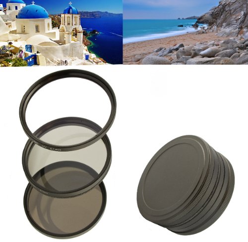 Filter Komplettset 62mm für Digitalkameras bestehend aus UV MC Filter/Polfilter Zirkular/Graufilter ND8 - inkl. Filtercontainer und Cap mit Innengriff Filter Komplettset 62mm für Digitalkameras bestehend aus UV MC Filter/Polfilter Zirkular/Graufilter ND8 - inkl. Filtercontainer und Cap mit Innengriff von PROFOX