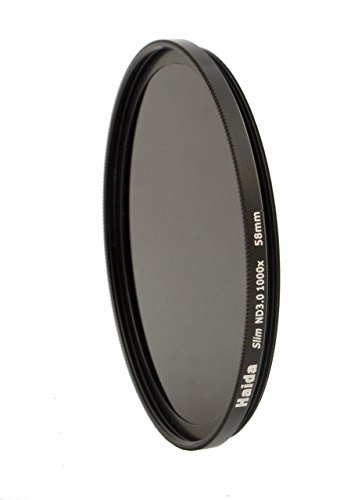 Haida Slim Graufilter ND1000 58mm.Schlanke Fassung + Pro Lens Cap mit Innengriff von PROFOX