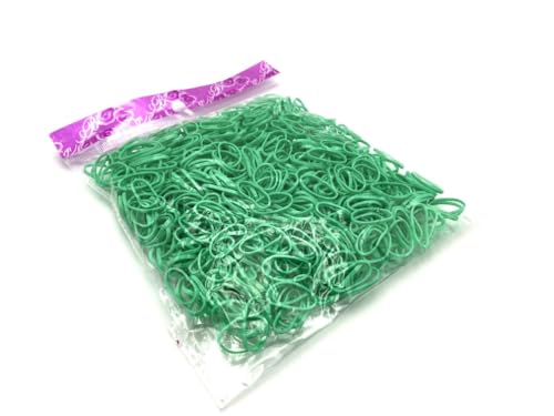 PROGOM - Gummibänder – Material TPU – latexfrei – sehr robust (25 mm x 1,5 mm, grün) von PROGOM