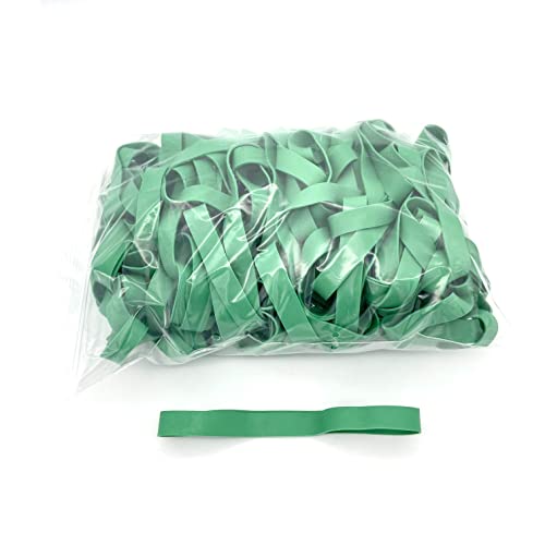 Progom - Gummibänder – 200 (Ø127) mm x 15 mm – Grün – 1 kg Beutel von PROGOM