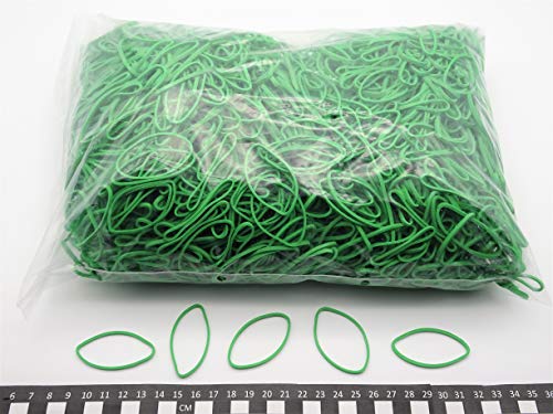 Progom - Gummibänder - 50(Ø32) mm x 1.7mm - grün - 1 kg beutel von PROGOM