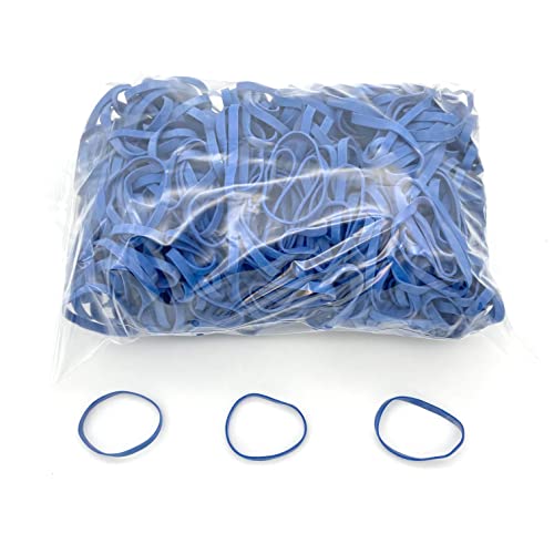 Progom - Gummibänder – 70 (Ø45 mm) mm x 5 mm – Farbe Blau – Beutel mit 1 kg von PROGOM