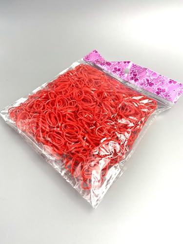 Progom - Gummibänder – Material TPU – latexfrei – sehr robust (25 (Ø16) mm x 1,5 mm rot von PROGOM