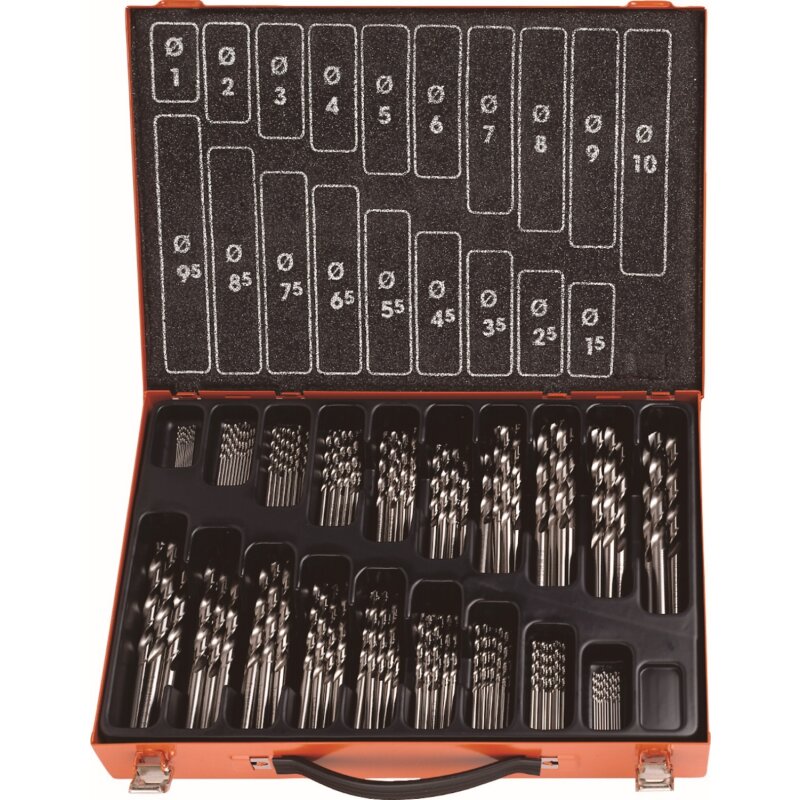 Projahn Metall-Magazin Spiralbohrer ECO HSS-Co 5% DIN 338 - 1 bis 10 mm - 170-teilig Projahn Metall-Magazin Spiralbohrer ECO HSS-Co 5% DIN 338 - 1 bis 10 mm - 170-teilig von PROJAHN Präzisionswerkzeuge GmbH