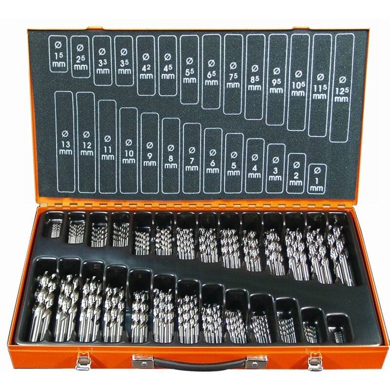 Projahn Metall-Magazin Spiralbohrer ECO HSS-G DIN 338 - 1 bis 13 mm - 220-teilig von PROJAHN Präzisionswerkzeuge GmbH