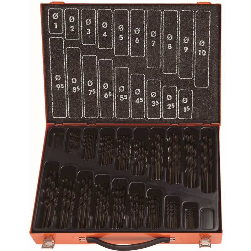 Projahn Metall-Magazin Spiralbohrer HSS-R DIN 338 - 1 bis 10 mm - 170-teilig von PROJAHN Präzisionswerkzeuge GmbH