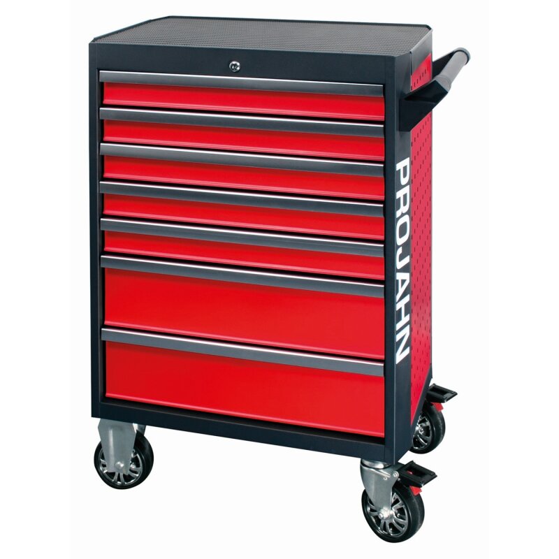 Projahn Werkstattwagen GALAXY 7 Schubfächer rot/anthrazit + Bestückung für 4 Schubfächer 198-teilig Projahn Werkstattwagen GALAXY 7 Schubfächer rot/anthrazit + Bestückung für 4 Schubfächer 198-teilig von PROJAHN Präzisionswerkzeuge GmbH