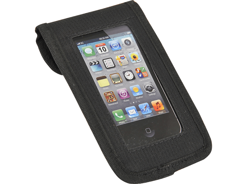 PROPHETE 86250 SMARTPHONETASCHE MIT LENKERBEFESTIGUNG, Schwarz von PROPHETE