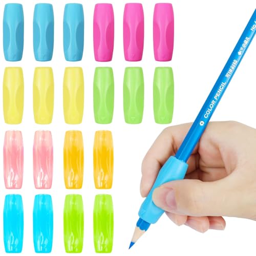 PROPOG 20 Stück Schreibhilfe für Stift Kinder, Stifthalter Kinder Hilfe Silikon Schreibhilfe Stifthaltung Ergonomische Stifte Kinder für Linkshänder oder Rechtshänder PROPOG 20 Stück Schreibhilfe für Stift Kinder, Stifthalter Kinder Hilfe Silikon Schreibhilfe Stifthaltung Ergonomische Stifte Kinder für Linkshänder oder Rechtshänder von PROPOG