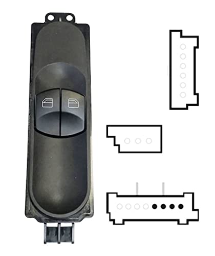 Fensterheber Knopf hergestellt für Mercedes Srinter 2009 bis 2019 SX Tasten 4 PIN v.Retman. A9065451013 von PROPOSTEONLINE