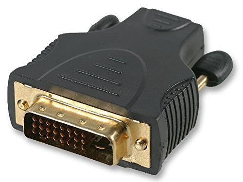 Adapter DVI-D Stecker auf HDMI Buchse, vergoldete Kontakte von PROSIGNAL