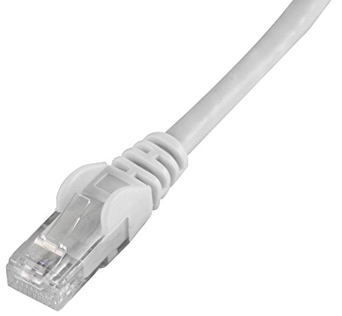 Ethernet-Patchkabel (Cat6, snagless, UTP, 0,5 m) Weiß von PROSIGNAL