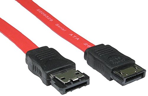 Pro Signal 88RB-452 Datenkabel (SATA-Stecker auf eSATA-Stecker, 2 m) von PROSIGNAL