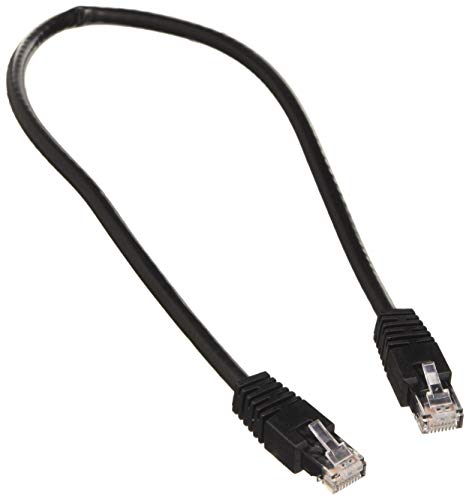 Pro Signal Ethernet-Patchkabel, RJ45, Stecker auf Stecker, Cat6, UTP, 0,5 m, Schwarz von PROSIGNAL