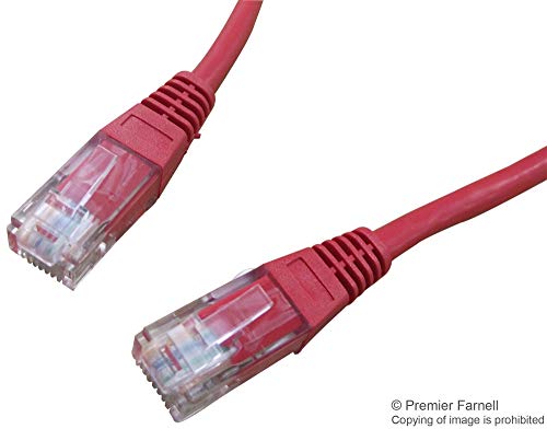 Pro Signal PS11045 Ethernet-Patchkabel (Cat5e, 5 m), Rot von PROSIGNAL