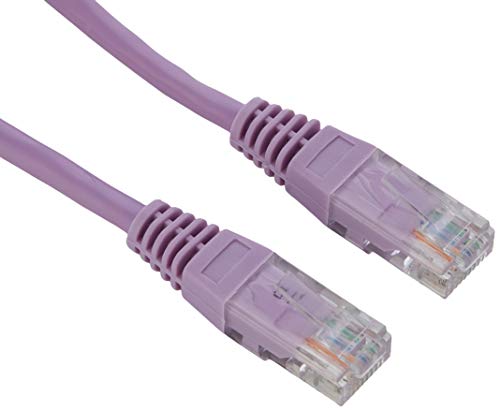 Pro Signal PS11068 Ethernet-Patchkabel, 0,5 m, Violett von PROSIGNAL
