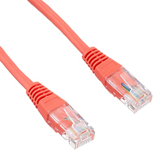 Pro Signal PS11085 Ethernet-Patchkabel, RJ45, Stecker auf Stecker, Cat5e, UTP, niedrig, 1 m, Orange von PROSIGNAL