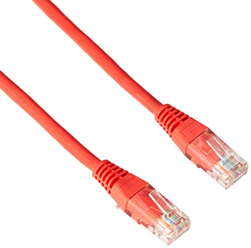 Pro Signal PS11087 Ethernet-Patchkabel, RJ45, Stecker auf Stecker, Cat5e, UTP, niedrig, 3 m, Orange von PROSIGNAL
