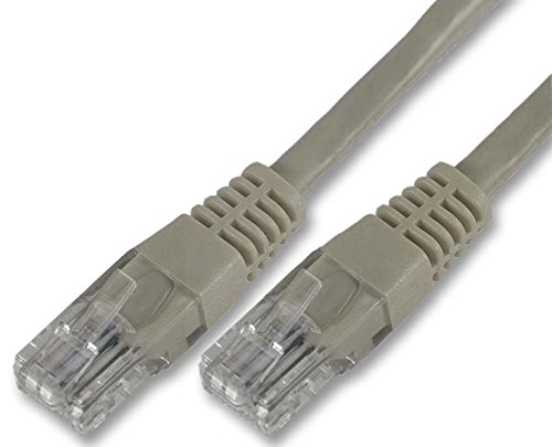 Pro Signal PS11141 Ethernet-Patchkabel, RJ45, Stecker auf Stecker, Cat6, UTP, 1 m, Grau von PROSIGNAL