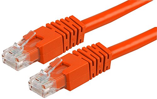 Pro Signal PS11205 Ethernet-Patchkabel, RJ45, Stecker auf Stecker, Cat6, UTP, 3 m, Orange von PROSIGNAL