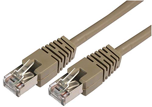 Pro Signal PS11215 Ethernet-Patchkabel, RJ45, Stecker auf Stecker, Cat5e, STP, 1 m, Grau von PROSIGNAL