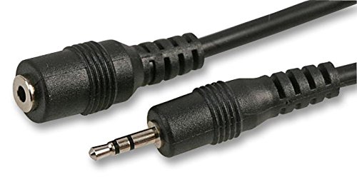 Pro Signal PSG00040 2,5 mm Stereo-Klinkenbuchse auf Stecker, 2 m, Schwarz von PROSIGNAL