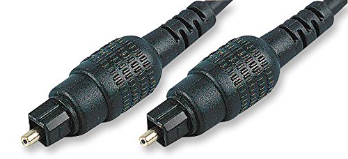 Pro Signal PSG00887 Toslink Optisches Audiokabel mit 5 mm Kabel, 1 m, Schwarz Pro Signal PSG00887 Toslink Optisches Audiokabel mit 5 mm Kabel, 1 m, Schwarz von PROSIGNAL