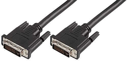 Pro Signal PSG00975 DVI-D Dual Link Stecker auf Stecker, 2 m, Schwarz von PROSIGNAL