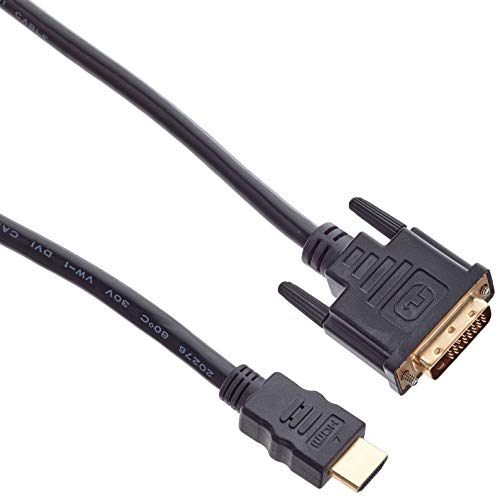 Pro Signal PSG02577 HDMI-Stecker auf DVI-D-Stecker, 10 m, Schwarz von PROSIGNAL